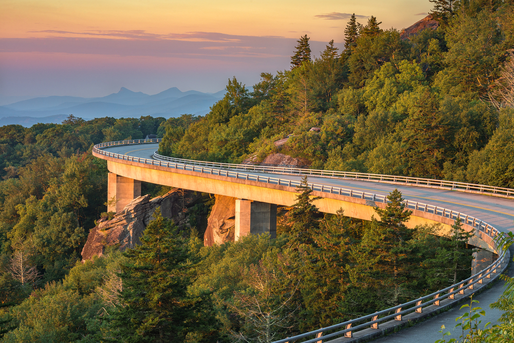 Lynn Cove Viaduct on the Blue Ridge Parkway